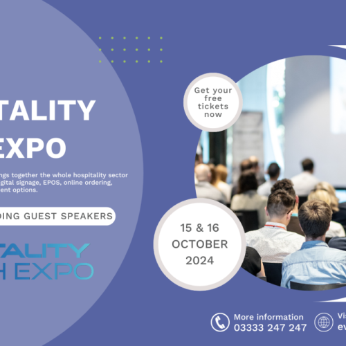 Join us at Hospitality Tech Expo – Stand I64