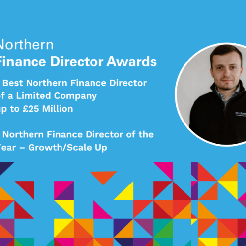 Northern Finance Director Awards – Evolve’s Finance Director Nominated for two incredible awards.